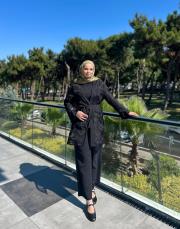 siyah organize keten takım