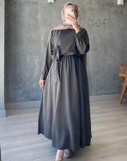 gri lisa etekli takım