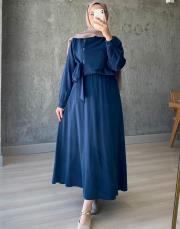 lacivert lisa etekli takım