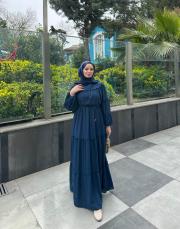 lacivert sıla rüya elbise