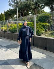 lacivert efsun etek takım